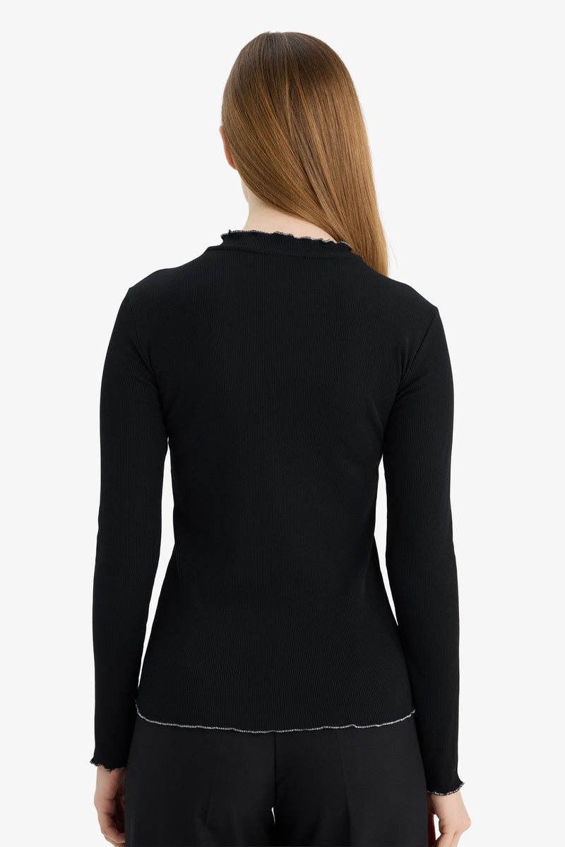 ديفاكتو تونيك تيشيرت كم طويل مضلع - Image 5